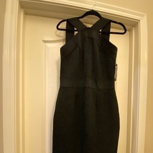 NY&CO black cross next dress size large